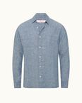Justin Chambray Light Bergamo Blue