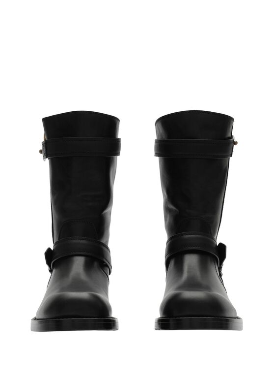Leather Kent Biker Boots, , hi-res