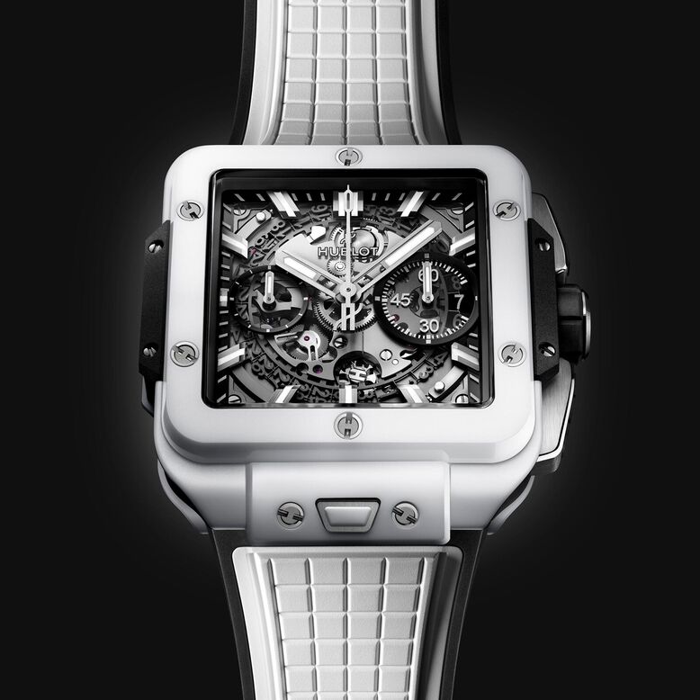 Square Bang Unico White Ceramic 42mm, , hi-res