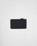 Saffiano leather card holder, , hi-res