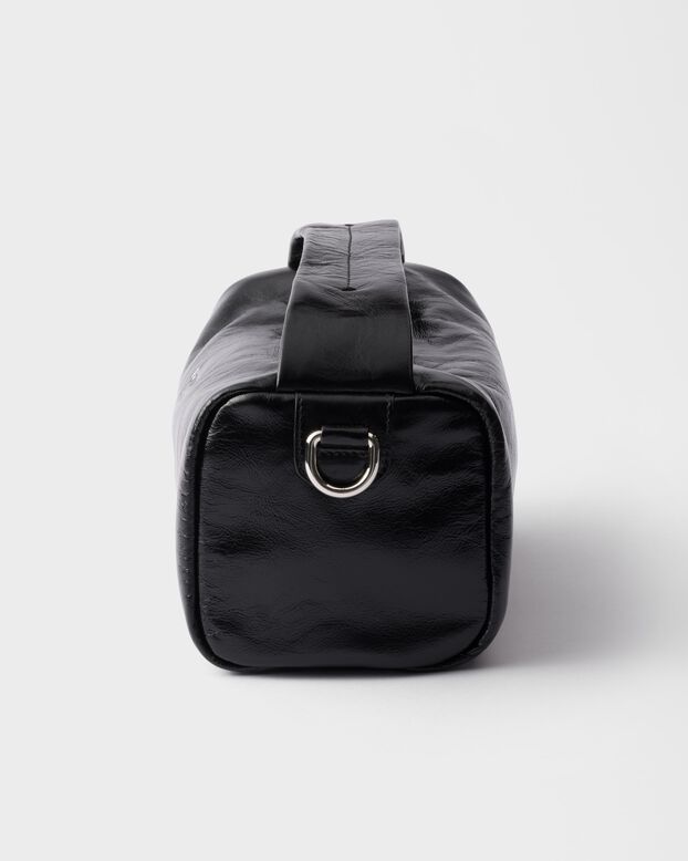 Leather shoulder bag, , hi-res