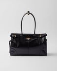 Prada Bonnie large leather handbag