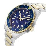 HydroConquest Quartz 42mm Mens Watch Bi-Colour Blue, , hi-res