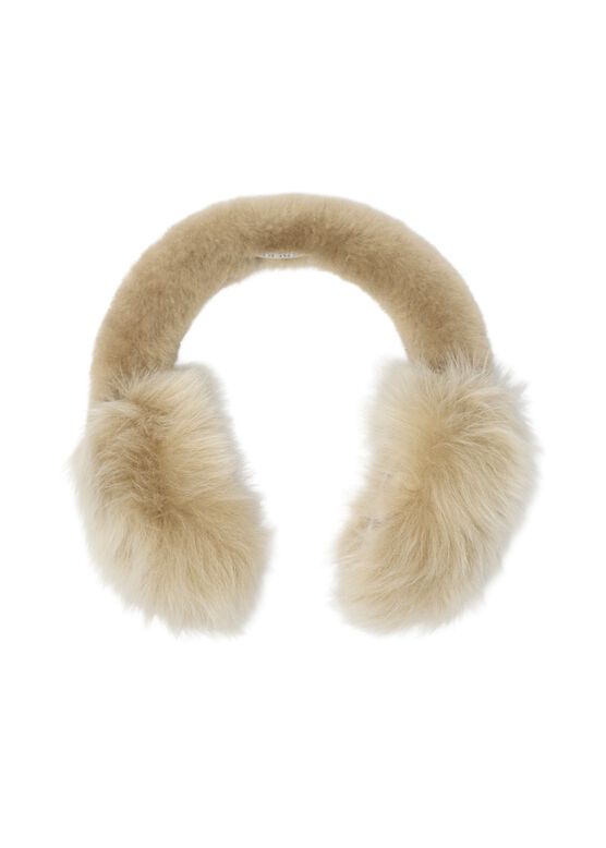 Shearling Earmuffs, , hi-res
