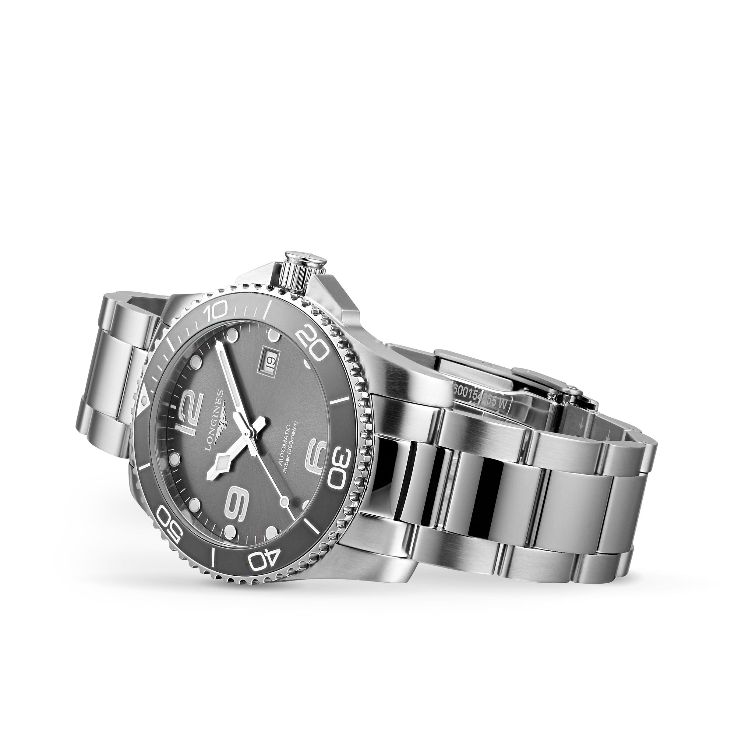longines hydroconquest 41mm grey