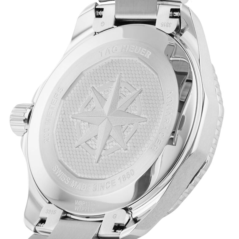 Aquaracer 200 Professional Solargraph 40mm Mens Watch Black, , hi-res