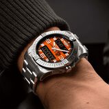 Aerospace B70 Orbiter 25th Anniversary 43mm Mens Watch Orange Titanium, , hi-res