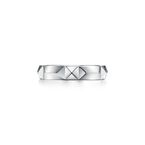Tiffany True® Band Ring in Platinum, 4 mm Wide - Size 6