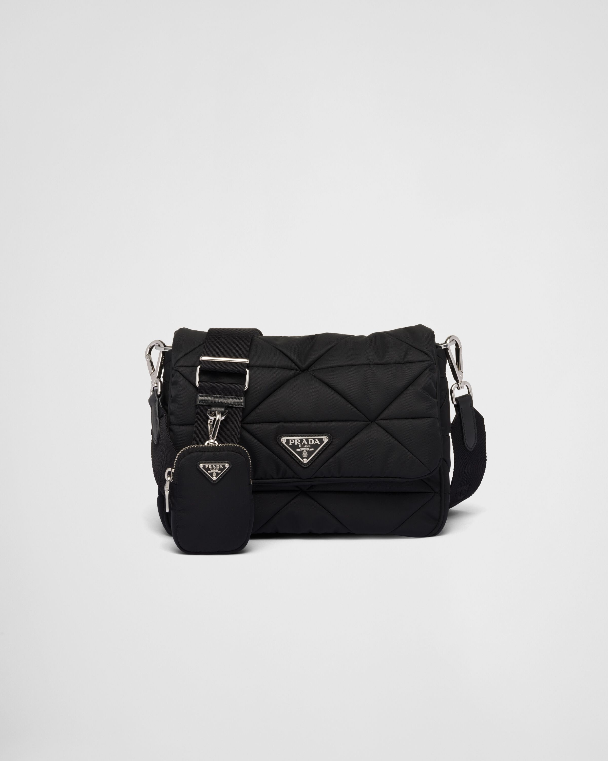Padded Re Nylon shoulder bag