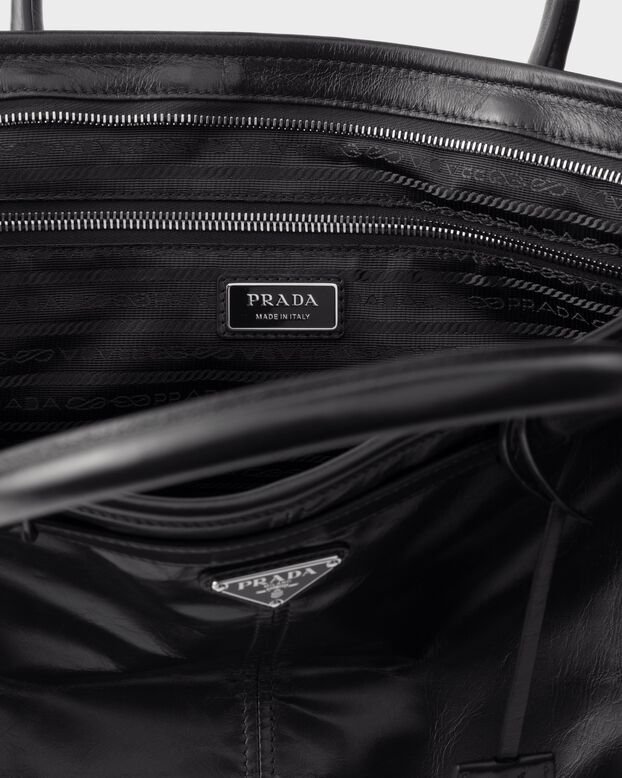 Prada Bonnie leather tote bag, , hi-res