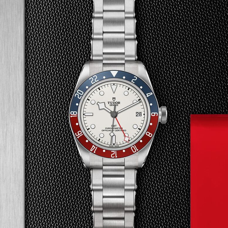 Black Bay GMT Manufacture Calibre MT5652 &#40;COSC&#41; 41mm Steel Case Steel Bracelet, , hi-res