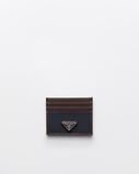Prada Speedrock Re-Nylon and leather card holder, , hi-res