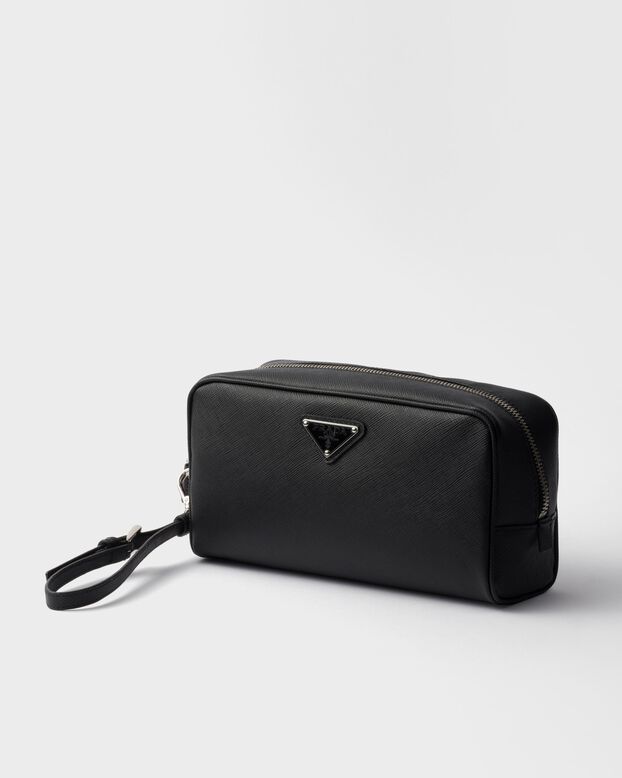 Saffiano pouch, , hi-res