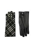 Check Wool Cashmere Gloves, , hi-res