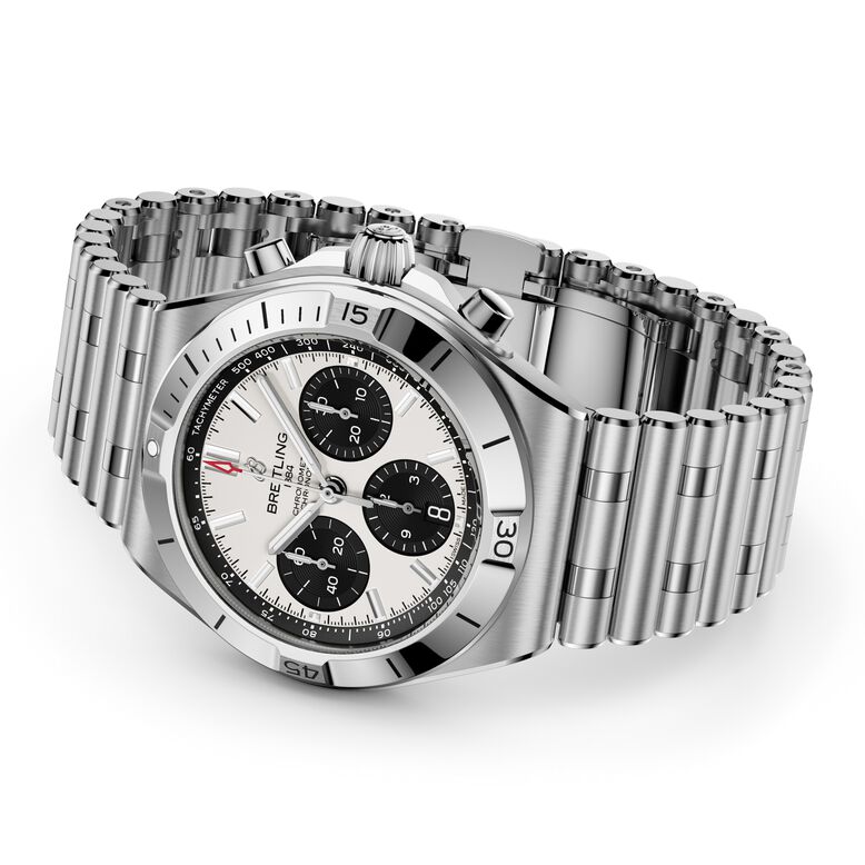 Chronomat B01 Chronograph 42mm Mens Watch White, , hi-res
