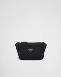 Re-Nylon and Saffiano leather shoulder bag, , hi-res