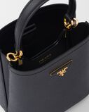Small Saffiano Leather Prada Panier Bag, , hi-res