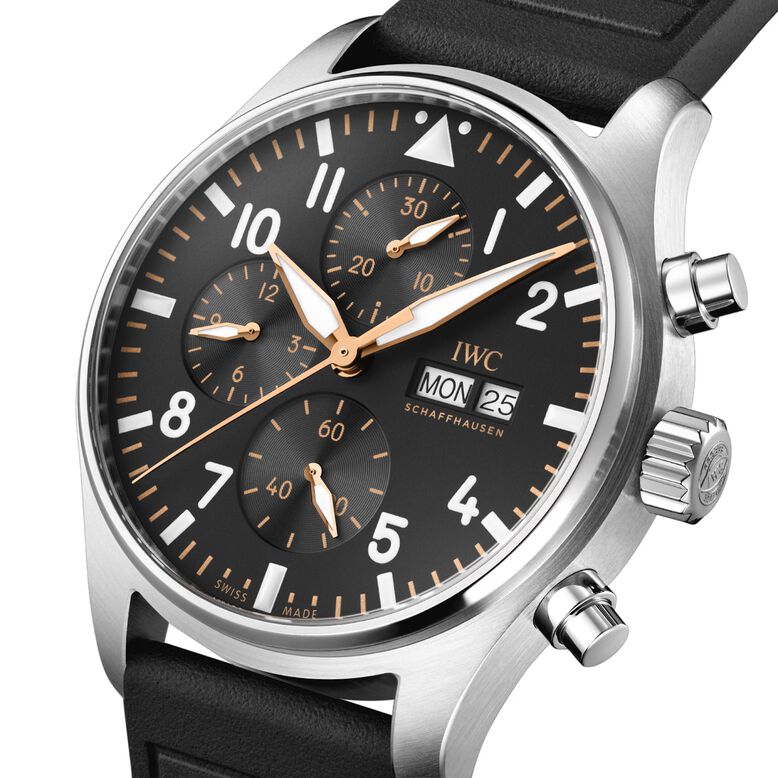 Pilot&#39;s Chronograph 43mm APXGP Mens Watch Black, , hi-res