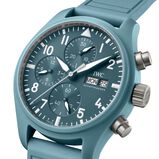 Pilot Automatic Limited Edition 41mm Mens Watch Blue Fabric Strap, , hi-res