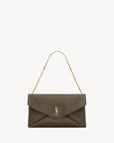 ENVELOPE POUCH ON CHAIN, , hi-res