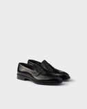 Brushed leather loafers, , hi-res
