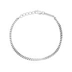 Box Chain Bracelet Steel Finish 