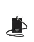 Saffiano Leather Badge Holder