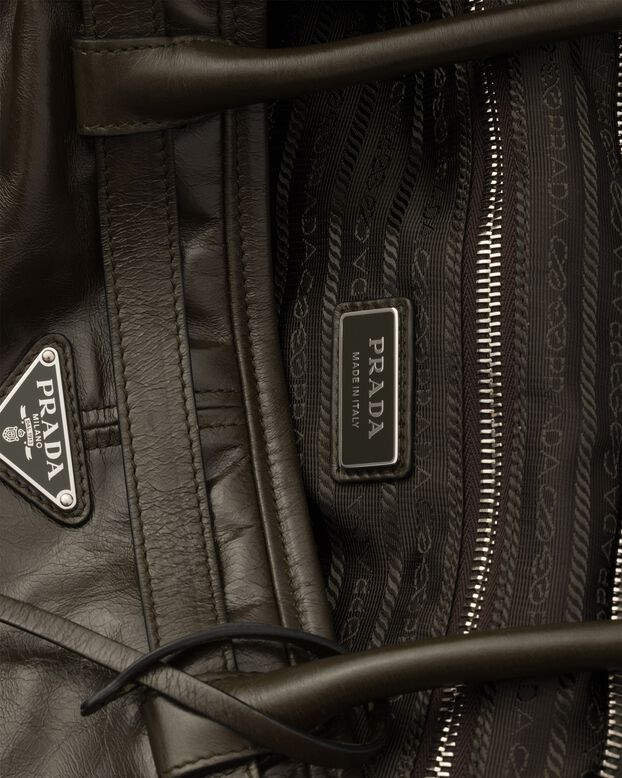 Prada Bonnie leather tote bag, , hi-res