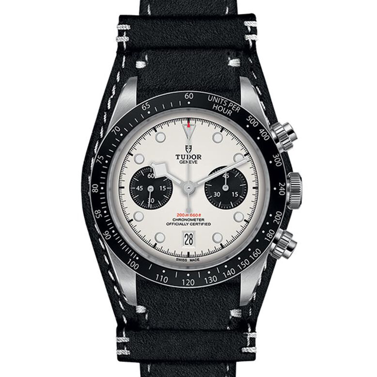 Black Bay Chrono 41mm Steel Case Opaline Dial, , hi-res