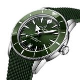 Superocean Heritage B31 Automatic 42mm Mens Watch Green Rubber, , hi-res
