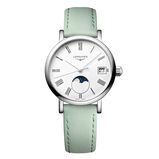 Elegant Collection 30mm Ladies Watch Green Strap, , hi-res