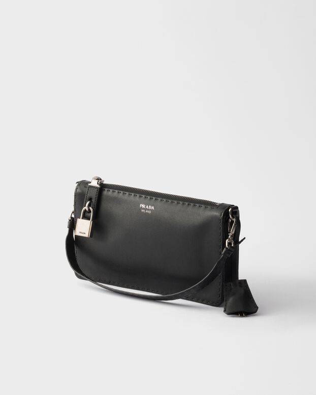 Nappa leather pouch, , hi-res