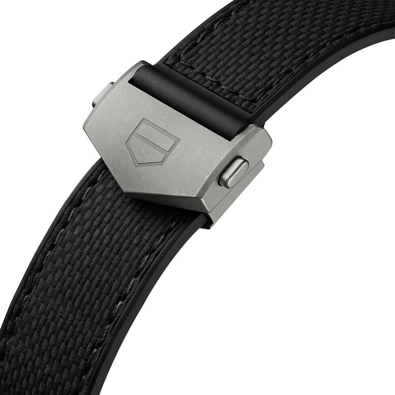 Monaco Chronograph 39mm Mens Watch Titanium Black, , hi-res
