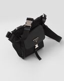 Re-Nylon and Saffiano leather shoulder bag, , hi-res