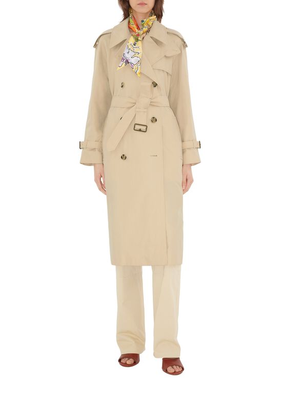 Skinny Highgrove Cascading Flowers Silk Scarf, , hi-res