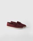 Suede loafers