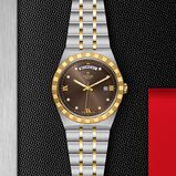 Royal S&amp;G 41mm Steel Case Diamond-Set Chocolate Dial, , hi-res