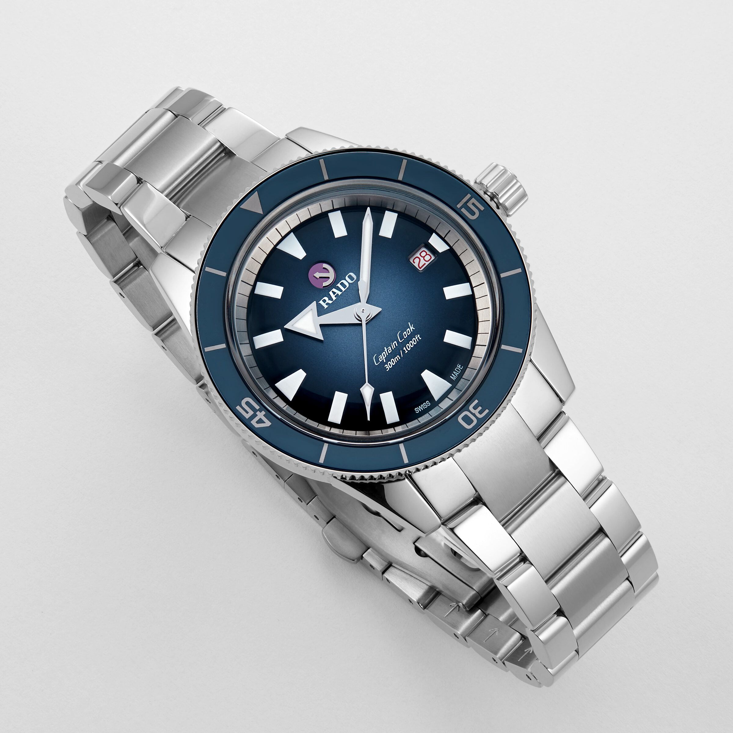 Rado captain cook watch sales