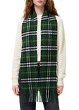 Narrow Check Cashmere Scarf, , hi-res