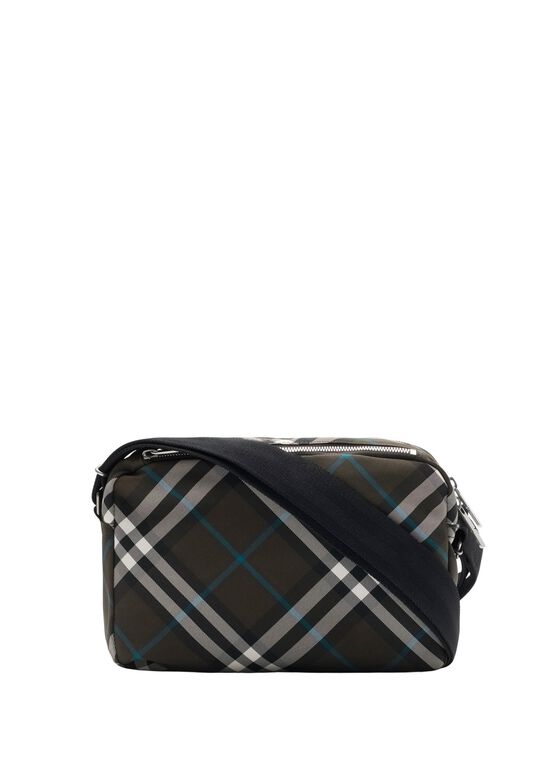 Check Crossbody Bag, , hi-res