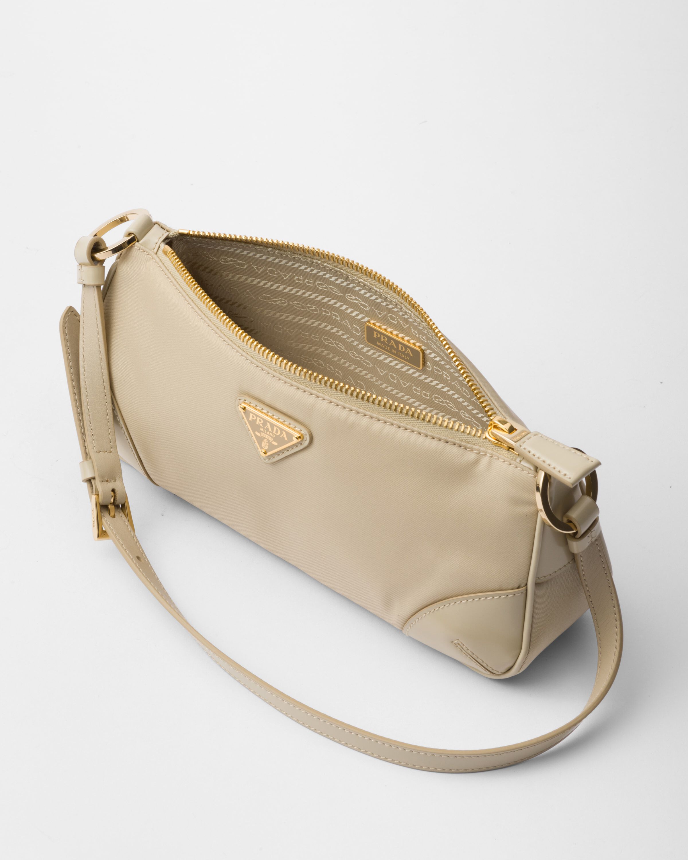 Prada Re Edition 2002 Re Nylon and brushed leather shoulder bag Women Heathrow Reserve Collect