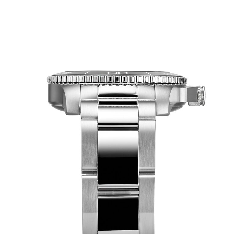 HydroConquest Sunray Grey Dial 41mm Automatic Diving Mens Watch, , hi-res