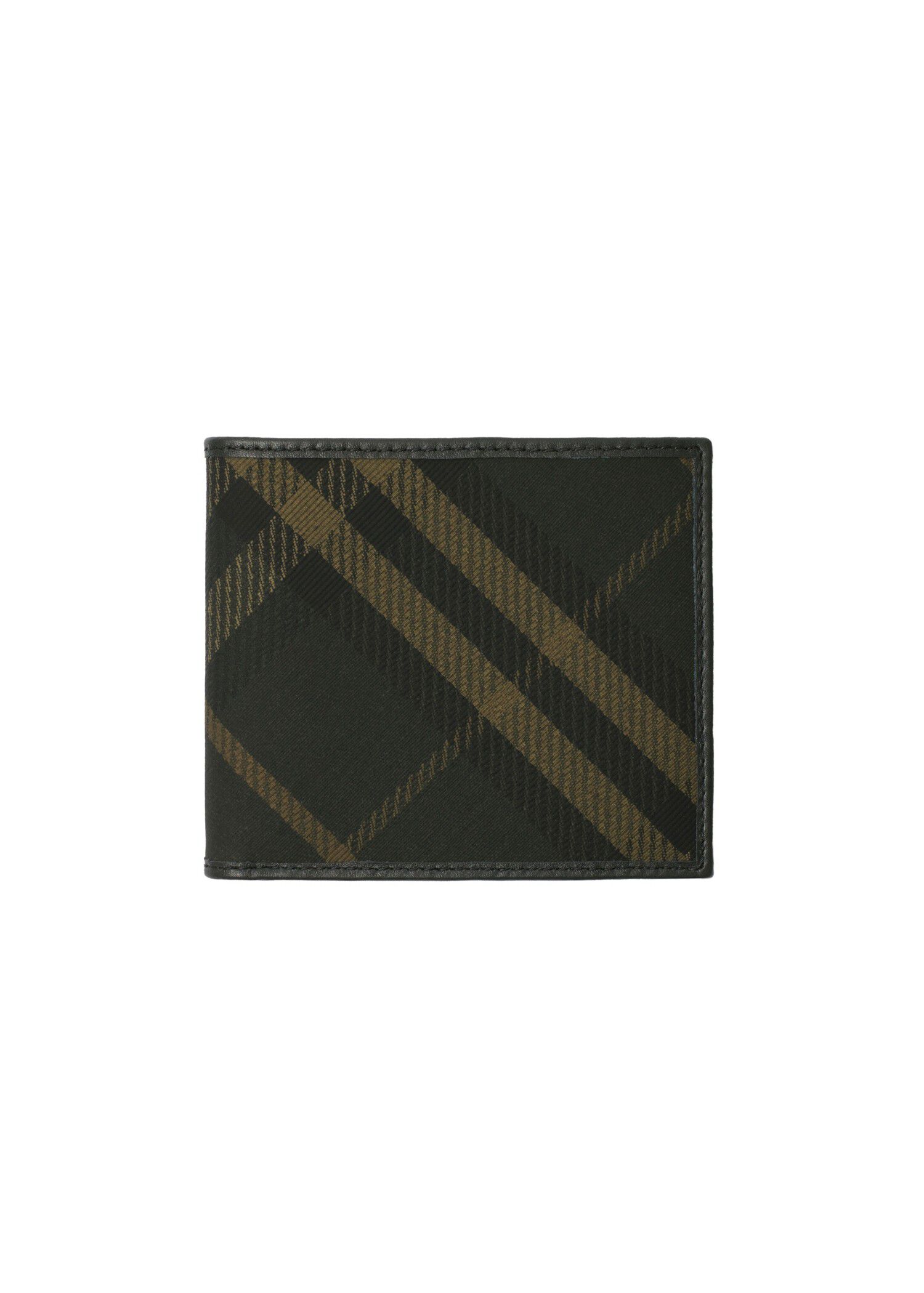Burberry Check Bifold Wallet Leather Accessories Heathrow