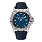 Avenger Automatic 42mm Mens Watch Blue Leather