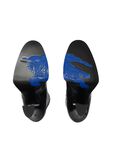 Leather Pillar Ankle Boots, , hi-res