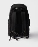 Re-Nylon and Saffiano leather backpack, , hi-res