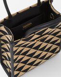 Prada Symbole embroidered fabric mini bag, , hi-res