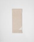 Double cashmere scarf