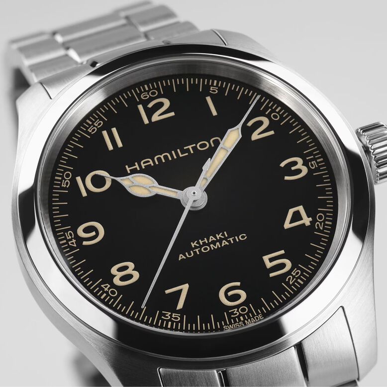 Khaki Field Murph 38mm Watch Black, , hi-res