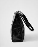 Large leather tote bag, , hi-res